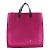 Borsa tote nera e rosa Saint Laurent Nero