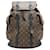 Zaino Monogram Macassar Louis Vuitton Marrone Plastica  ref.1514010