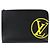 Borsa Clutch Pochette Jules GM Louis Vuitton Nero Giallo