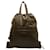 Bottega Veneta Intrecciato Khaki Leather Backpack  ref.1514230