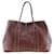 Sac Tote Garden Party PM d'Hermès Cuir Rouge  ref.1514416