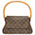 Louis Vuitton Monogram Mini Looping Handbag Brown Patent leather  ref.1514554