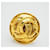 Chanel Vintage Round Coco Earrings Golden  - view 6