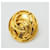 Chanel Vintage Round Coco Earrings Golden  - view 7