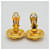 Chanel Vintage Round Coco Earrings Golden  - view 8