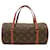 Bolso Louis Vuitton Monogram Papillon 26 Castaño Charol  ref.1514600