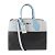 Borsa City Steamer MM Louis Vuitton Marrone Nero Blu