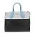 Borsa City Steamer MM Louis Vuitton Marrone Nero Blu - vista 3