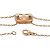 Collana Chanel Coco Crush K18PG in oro rosa - vista 3