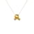 Tiffany & Co Halskette aus 18 Karat Gelbgold mit Tiffany-Ribbon-Motiv Gelbes Gold  ref.1514731