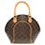 Louis Vuitton Monogram Ellipse PM Handbag Brown Patent leather  ref.1514762