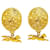 Boucles d'oreilles vintage en forme de cheval Chanel Doré  ref.1514805