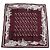 Silk In Hermès Écharpe Carré Petit Care Édition Limitée Hermes Bordeaux