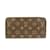 Louis Vuitton Monogram Zippy Wallet Brown Patent leather  ref.1514848