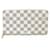 Louis Vuitton Damier Azur Coin Purse White Cloth  ref.1514864