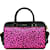 Yves Saint Laurent Duffle Shoulder Bag Black Pink  ref.1514914