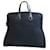 Sac Hermès Ibou GM Noir Cuir Toile  ref.1514956