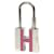 Other jewelry Hermès Hermes Light Pink and Silver Key Hook Keychain Bag Charm Silvery Metal  ref.1514979