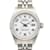 Reloj Rolex Datejust Oyster Perpetual Plata Blanco  ref.1514995