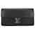 Louis Vuitton Long Wallet in Black Leather  ref.1515018