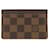 Porte-cartes Louis Vuitton Damier Ebene Toile Damier ebène  ref.1515023