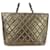 Cambon Sac fourre-tout en cuir bronze Chanel  ref.1515031