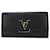 Capucines Portefeuille long bifold Louis Vuitton Cuir Noir Rose  ref.1515042