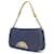 Christian Dior Vintage Handbag Beige Navy blue Leather  ref.1515152