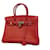 Hermès Sac à main Hermes Birkin 30 en Rouge Vif Cuir  ref.1515171