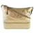 Bolsa Hobo Chanel Gabrielle Dourado Couro  ref.1515218