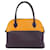 Hermès Hermes Bolide 27 Handbag in Moutarde and Raisin Dark red Mustard Diamond  ref.1515242