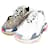 Gucci × Balenciaga Le Projet Hacker Baskets Triple S Marron Blanc Beige  ref.1515472