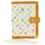 Cubierta de cuaderno Agenda PM Monogram Multicolore Louis Vuitton Blanco Lienzo  ref.1515483