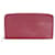 Cartera Zippy Epi Louis Vuitton Roja Fucsia Cuero  ref.1515487