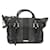 Bolso de cuero y lona Burberry Castaño Negro Suecia Lienzo  ref.1515561