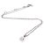 Bulgari Collana da donna in diamante Bvlgari 750WG Bianco - vista 3