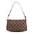 Bolso de mano de lona Damier Louis Vuitton Castaño Damier ebene Lienzo  ref.1515599