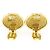 Vintage Gold Plated Clip Ohrringe Chanel Matelassé - Ansicht 4