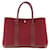 Hermès Hermes Garden Party TPM Handbag Red Leather Cloth  ref.1515617