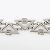 Bracciale charm in argento Bottega Veneta - vista 4