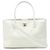Chanel Executive Line Coco Mark Tote Bag Weiß