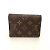Billetera Trifold Monogram Louis Vuitton Castaño Rosa - vista 2