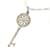 Tiffany & Co. Daisy Key Necklace Pendant Silvery Silver  ref.1515799