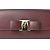 Cartera larga de cuero burdeos Salvatore Ferragamo