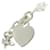 Tiffany & Co Tiffany Retorno Pulseira Tag Coração Prata 925  ref.1515882