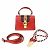 Borsa a Spalla Gucci Sylvie 2WAY Rosso - vista 10