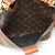 Borsa a Spalla Dauphine Monogram Reverse Louis Vuitton Marrone - vista 14
