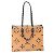 Borsa tote On the Go GM Monogram Jungle di Louis Vuitton Bianco Arancione - vista 2