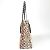 Borsa tote On the Go GM Monogram Jungle di Louis Vuitton Bianco Arancione - vista 4
