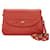 Bally Rote Leder Schultertasche mit Kette  ref.1516031